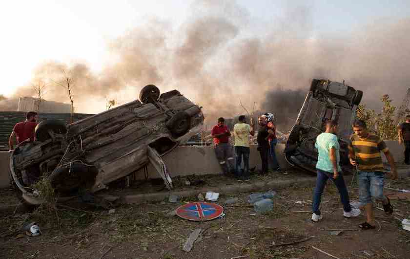 Líbano declara un día de luto tras la gran explosión en el puerto de Beirut