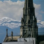 Fotos de Manizales con Nevado del Ruiz este 24 de agosto