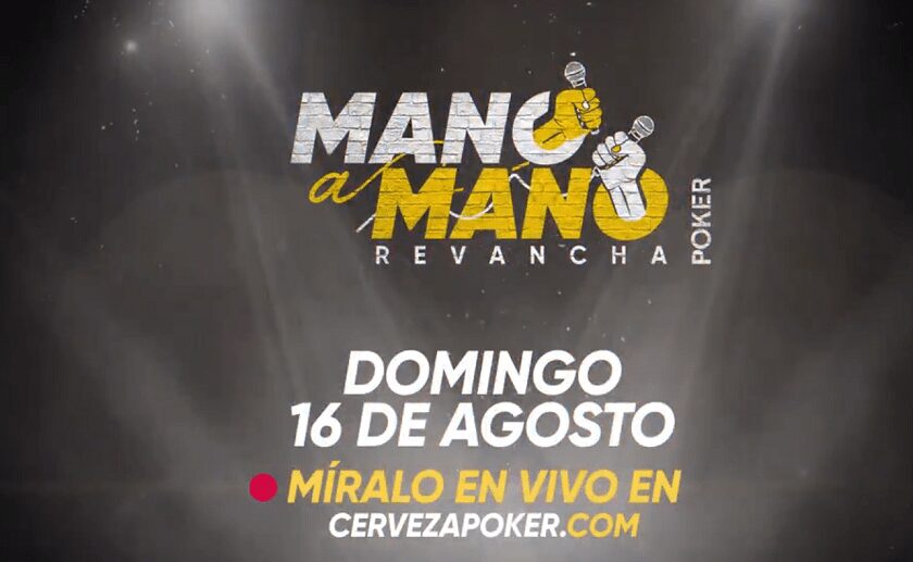 Mano a Mano Poker regresa a modo de Revancha este domingo