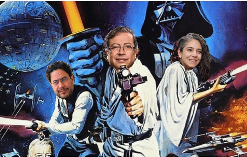 Parodia de Star Wars del Centro Democrático por revocatoria a Daniel Quintero