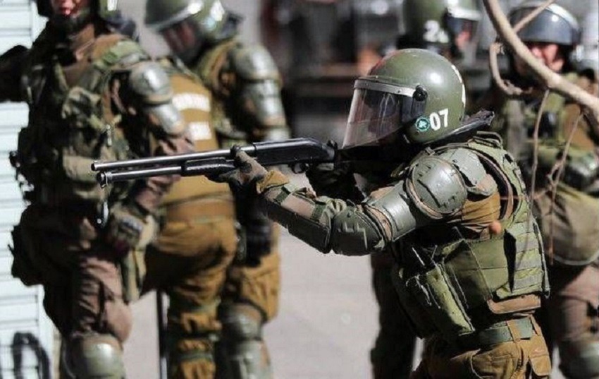 policía
