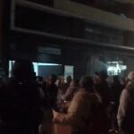 Protestas en frente de la casa de Claudia López en Bogotá para que cese la cuarentena
