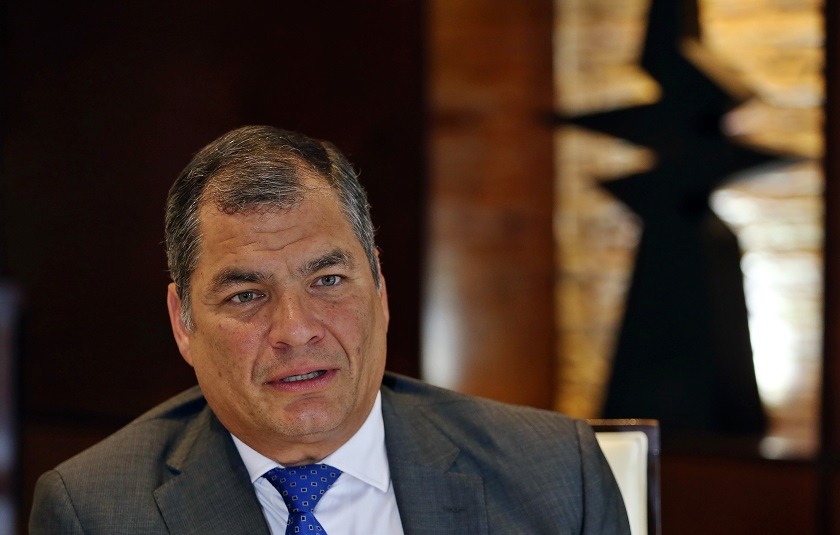Correa lanza su candidatura a vicepresidente de Ecuador para 2021