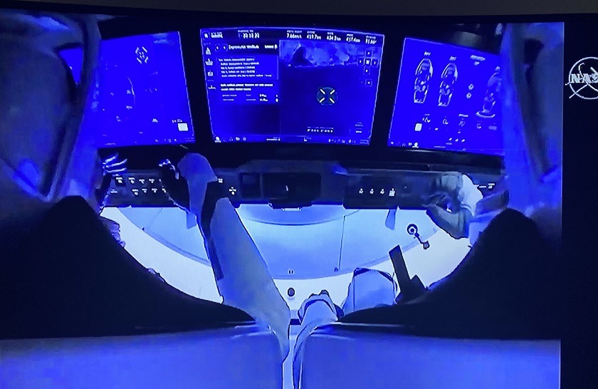 la nave de SpaceX está lista para regresar a la Tierra