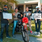 El Mindo dona moto
