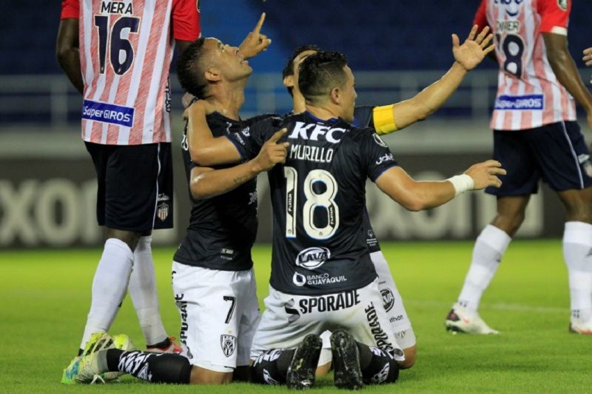 Un jugador de Independiente del Valle contagiado de COVID-19 tras duelo ante Junior