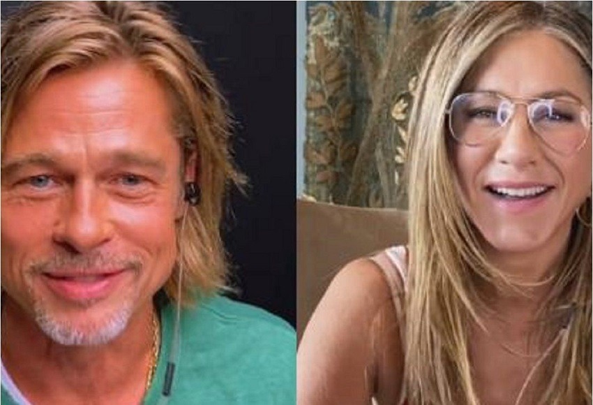 Jennifer Aniston y Brad Pitt