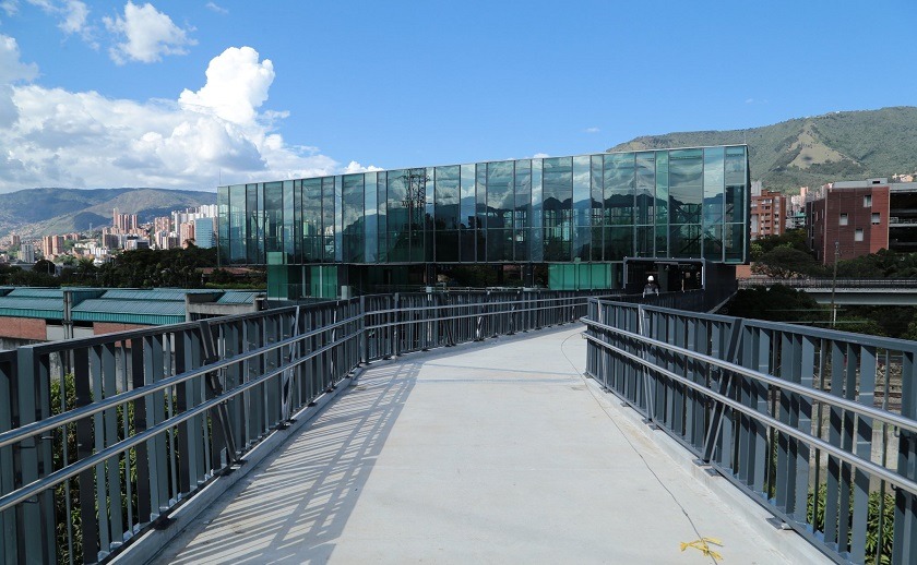 El metro de Medellín pone en funcionamiento la segunda entrada de la estación Poblado