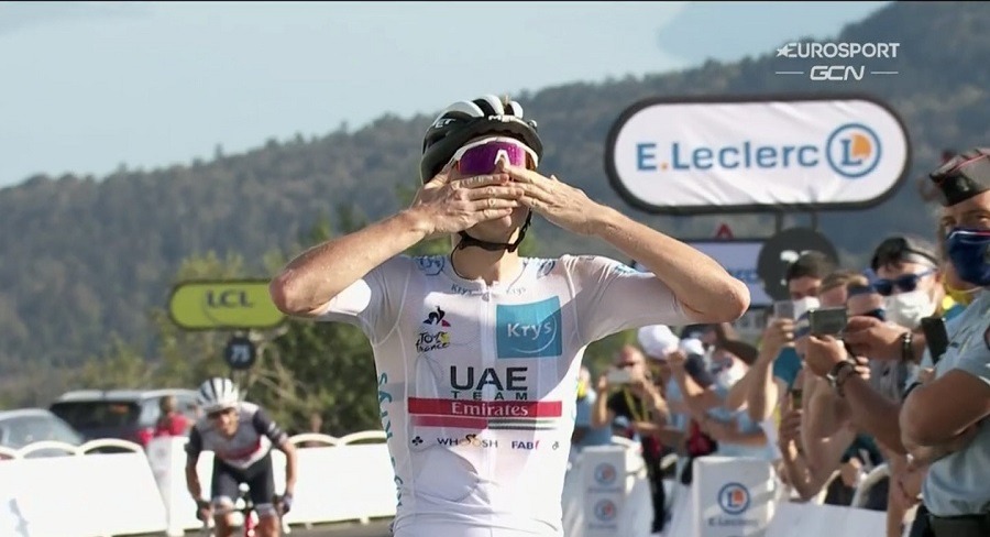 Tadej Pogačar gana la etapa 15 del Tour: Nairo y Egan la pasaron muy mal