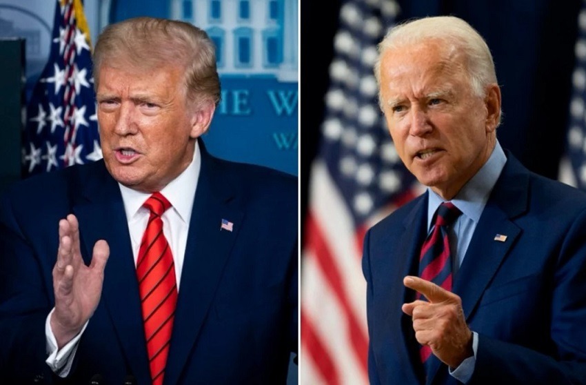 Trump y Biden preparan su primer cara a cara, un debate “beligerante”