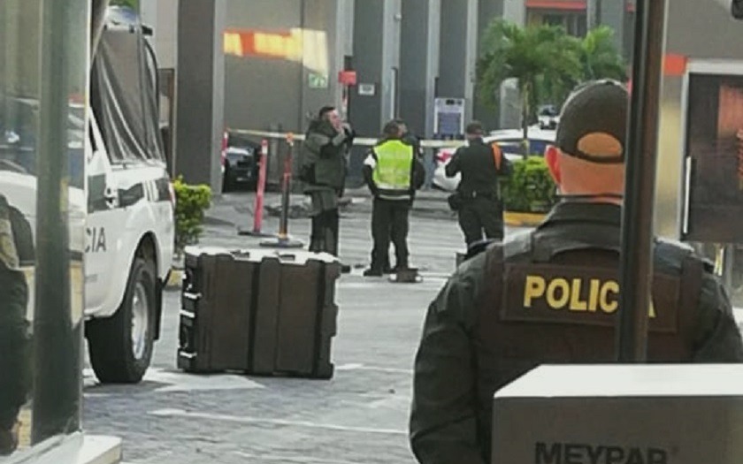 Alerta por supuesta granada en Centro Comercial Automotriz de Medellín