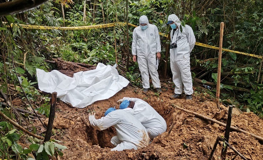 Fosa común en La Cumbre, Valle, tendría cráneos y restos de al menos 6 personas