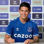 ¡Es Oficial! James Rodríguez nuevo jugador del Everton