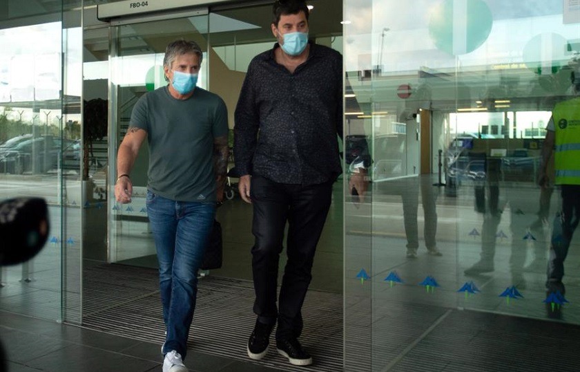 Jorge Messi está en España para negociar el futuro de su hijo Lionel Messi