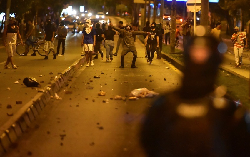 Siete muertos en una noche violenta en Bogotá en protesta contra la Policía