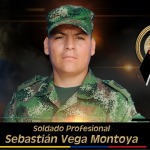 Sebastián Vega Montoya, soldado herido de muerte por el fuego enemigo de las disidencias Farc