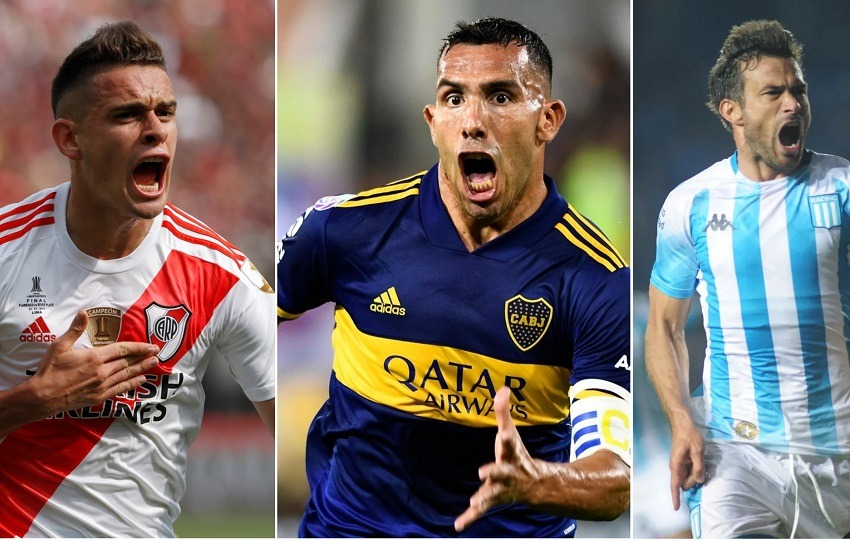 Boca, River y Racing, candidatos a ganar el nuevo torneo argentino