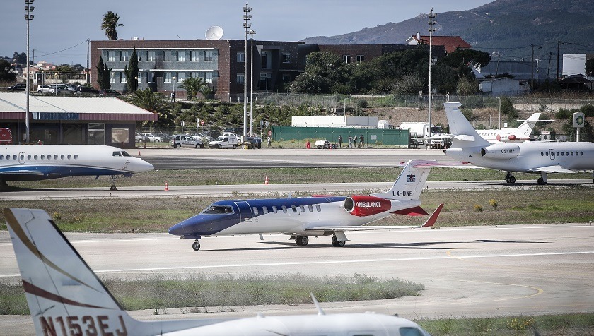 En un avión ambulancia viajó Cristiano Ronaldo de vuelta a Turín en Italia