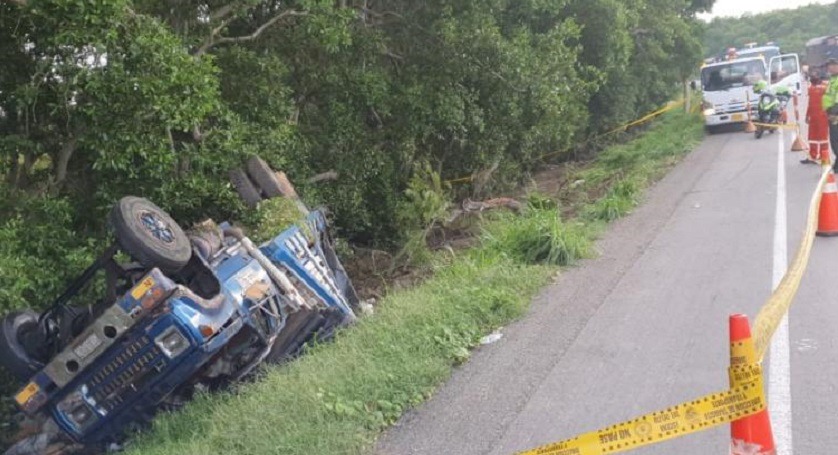 Cuatro venezolanos murieron en accidente a la altura de Tasajera tras pedir un aventón