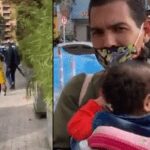 Discriminación a venezolanos en una calle de Bogotá: no los dejaron pasar para que no pidieran ayudas