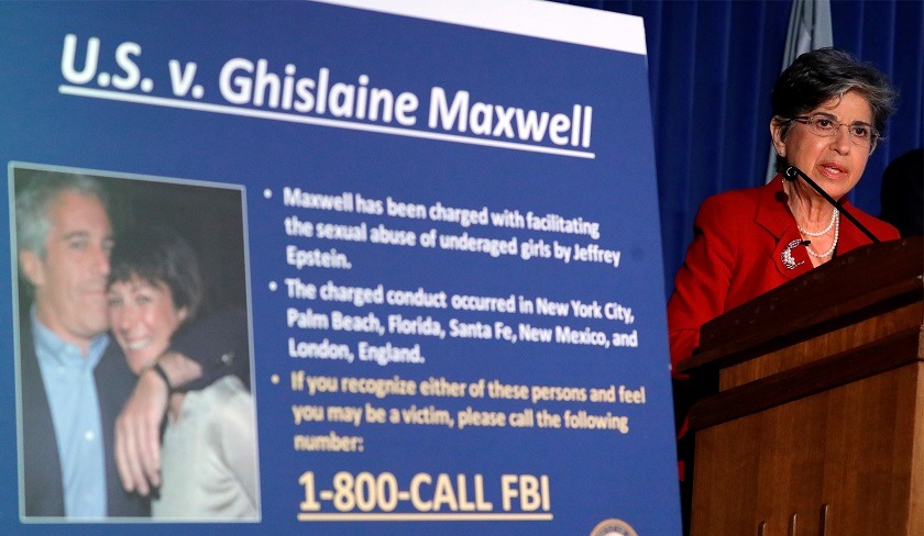 Revelan la evasiva declaración de Ghislaine Maxwell en el caso de Jeffrey Epstein