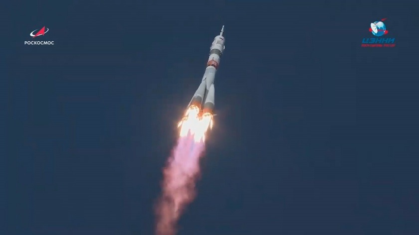 Soyuz MS-17 se acopla a la Estación Espacial Internacional