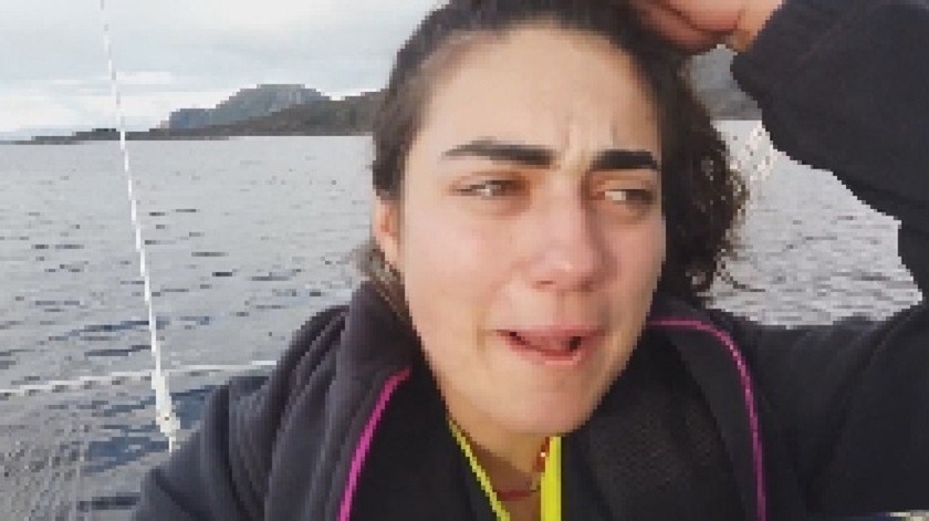 Tamara Klink, la precoz hija de Amyr Klink planea cruzar el Atlántico sola en un velero
