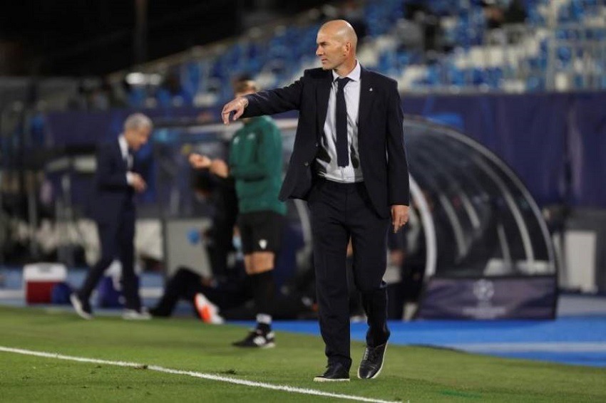 Zidane: “Noto el apoyo de mis jugadores”