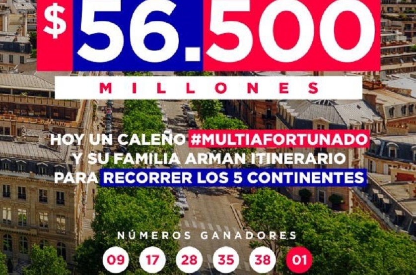 Baloto cayó en Cali con un acumulado de 56.500 millones