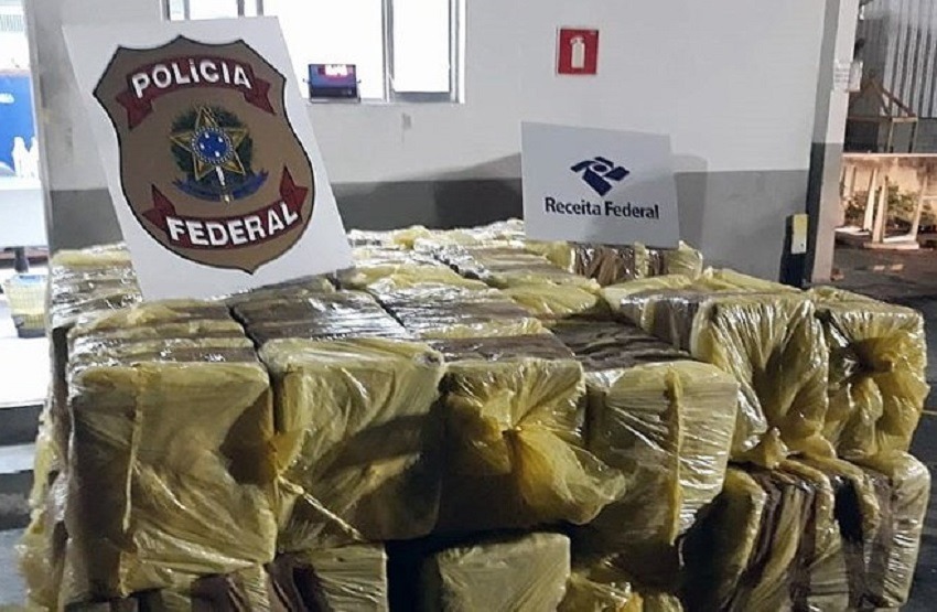 Incautan en Brasil una tonelada y media de cocaína que sería embarcada a España