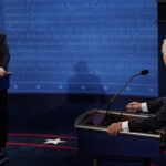 Trump y Biden se vieron las caras por última vez en debate antes de la elección