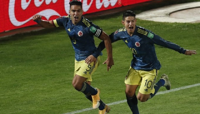 Chile vs Colombia: Falcao, el tigre arañó el punto que logró Colombia ante Chile