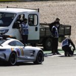 Una tapa de alcantarilla retrasó la calificación del Gran Premio de Portugal de F1