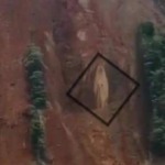 ¿Apareció la virgen en Yarumal?, la figura que se captó tras alud en el río San Julián