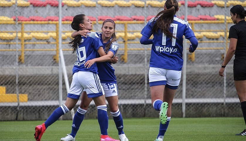 Lina Gómez brilla con luz propia en el debut de Millonarios en la Liga Femenina