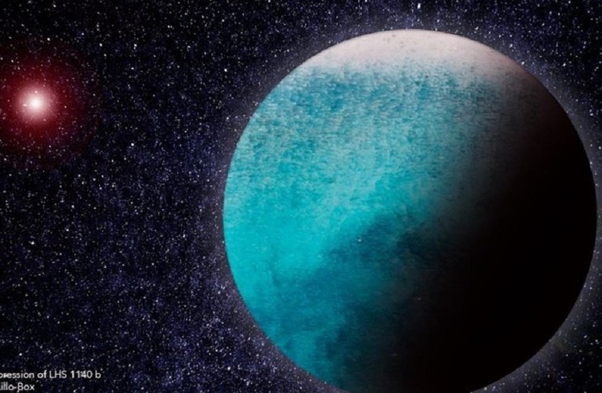 Un planeta del sistema LHS1140 podría albergar un gran océano de agua líquida