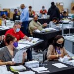 El estado de Georgia se va a reconteo de votos por resultados muy ajustados