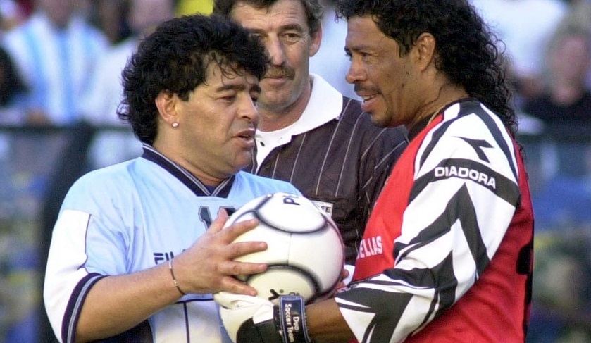 El último adiós de René Higuita a Maradona: “Buen viaje al más grande de la historia”