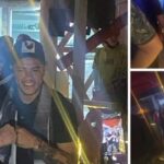 Las fotos de Leonardo Castro en una fonda en Copacabana que se viralizaron