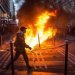 Protestas en paris