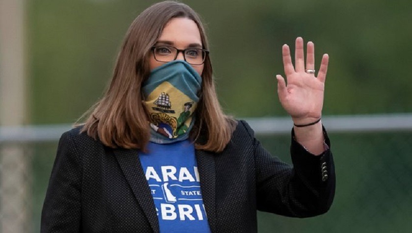 Sarah McBride, hace historia al ser la primera senadora trans de la historia de EE.UU.