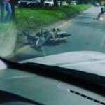 Brutal accidente en el retorno de Galicia en la vía Cerritos- Pereira