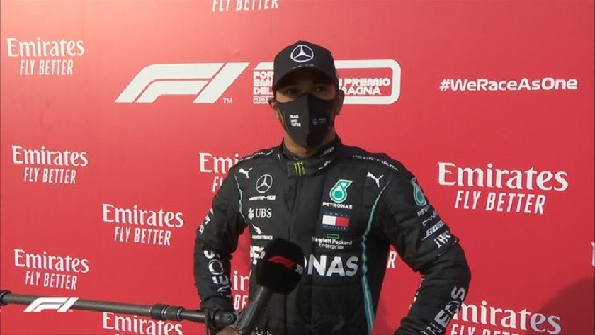 Lewis Hamilton suma su 93 victoria en el GP de Imola de Fórmula 1