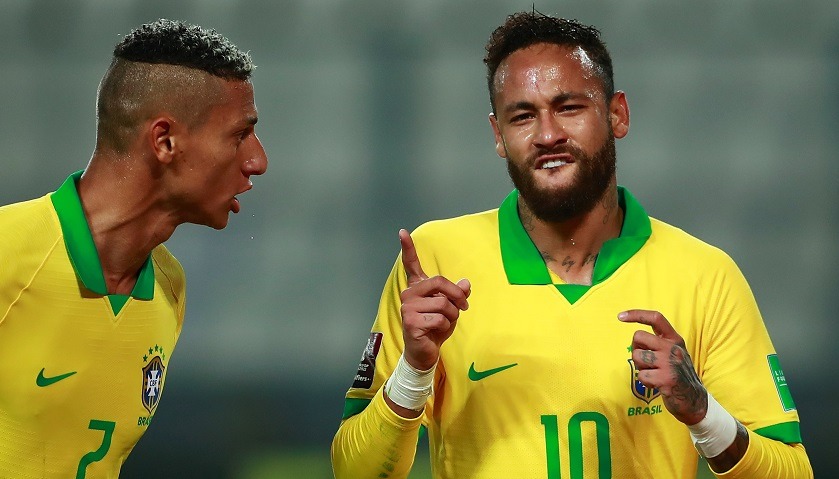 Convocados de Brasil para los duelos ante Venezuela y Uruguay en la Eliminatoria