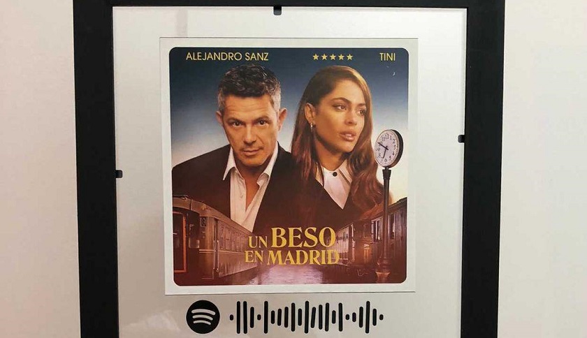 Alejandro Sanz y Tini Stoessel ratifican su química con “Un beso en Madrid”