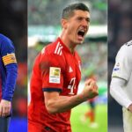 Cristiano, Messi y Lewandowski