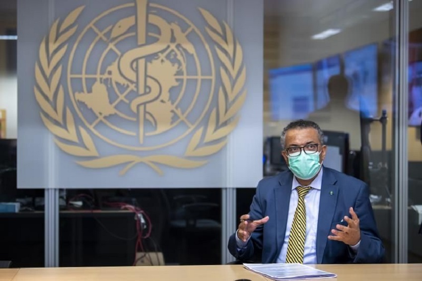 El director general de la Organización Mundial de la Salud (OMS), Tedros Adhanom Ghebreyesus