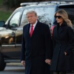 El presidente de Estados Unidos, Donald J. Trump, y la primera dama, Melania Trump