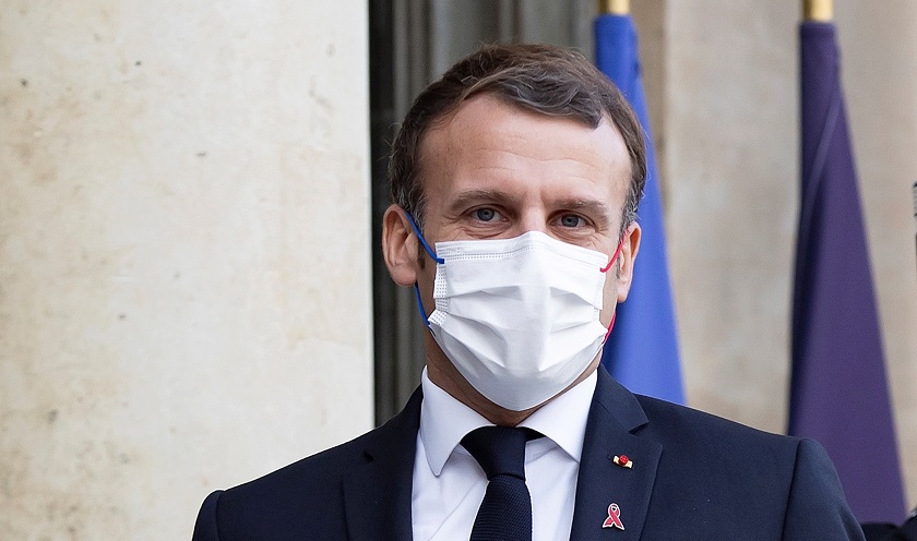 Emmanuel Macron, ha dado positivo por coronavirus este jueves