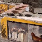 Fotos cedidas por el Parque Arqueológico de Pompeya. EFE